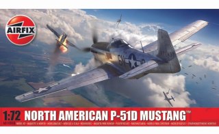 Model plastikowy North American P-51D Mustang 1/72