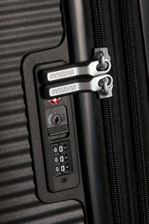 Walizka duża American Tourister Soundbox - bass black