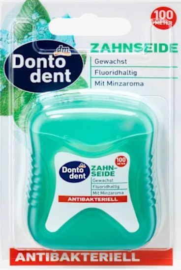 Dontodent Antybakteryjna Nić Dentystyczna 100 m