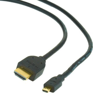 GEMBIRD HDMI (A)-Mikro HDMI (D) (męsko-męski) 1.8 m 1.8m /s1x HDMI (wtyk) 1x micro HDMI (wtyk)