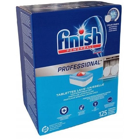 Tabletki do zmywarki FINISH POWERBALL PROFESSIONAL (125szt)