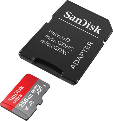 Karta pamięci SANDISK 256 GB Adapter SD