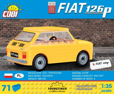 Klocki 71 elementów Polski Fiat 126P