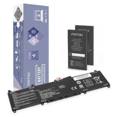 Bateria C31N1806 do Asus VivoBook S13 S330FA S330UN S330UA V330FA X330UN 3600 mAh (41 Wh) 11.4V