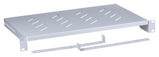 LANBERG PÓŁKA DO SZAF 19" 600MM (1U, 483X330MM) SZARA AK-1004-S