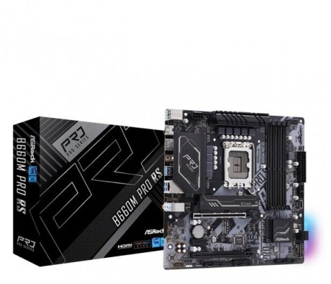 Płyta główna ASROCK B660M PRO RS LGA1700 MICRO ATX