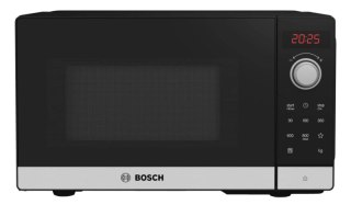 Kuchenka mikrofalowa wolnostojąca BOSCH FFL023MS2 (800W /20L /Czarno-stalowy)