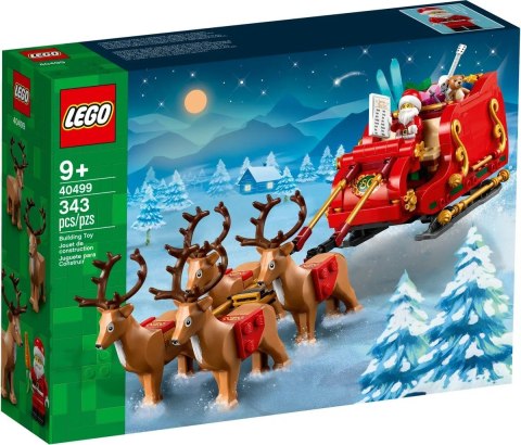 LEGO 40499 Sanie Świętego Mikołaja