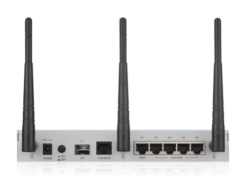 Firewall Zyxel USG 20W-VPN 1xWAN 4xLAN 1xWAN/LAN WiFi 5 SPI firewall: 350 Mbps Max. IPsec VPN: 10