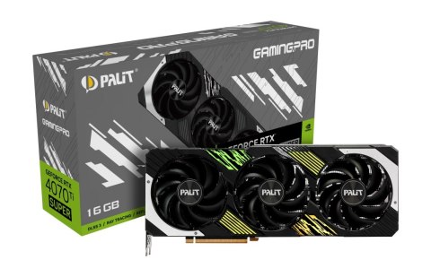 Karta graficzna Palit GeForce RTX 4070 SUPER GamingPro 16GB GDDR6X