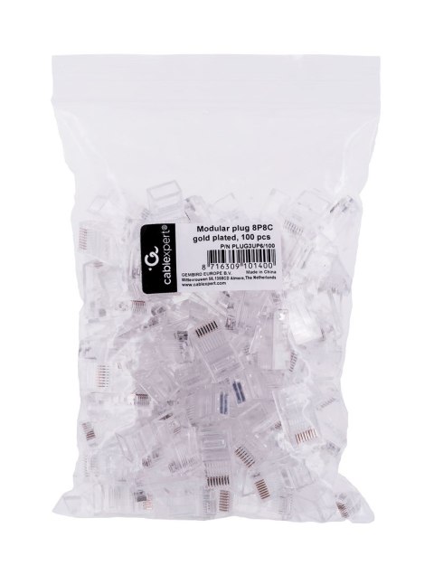 GEMBIRD WTYK RJ45 (100 SZTUK) KAT. 5E, UTP, 8P8C