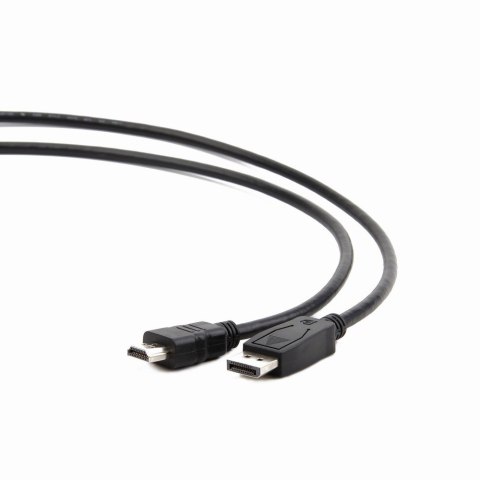 Kabel GEMBIRD CC-DP-HDMI-5M (HDMI M - DisplayPort M; 5m; kolor czarny)