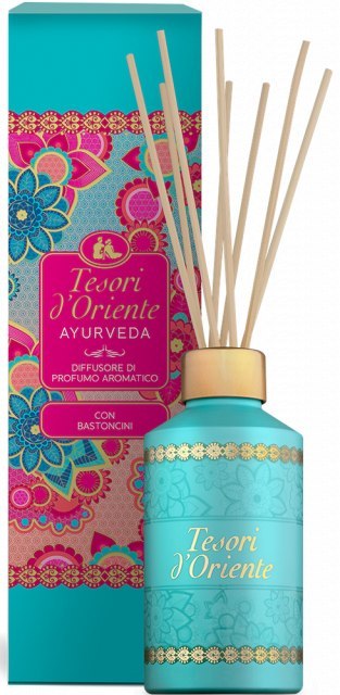 Tesori d'Oriente Ayurveda Dyfuzor Aromatyczny z Patyczkami 200 ml