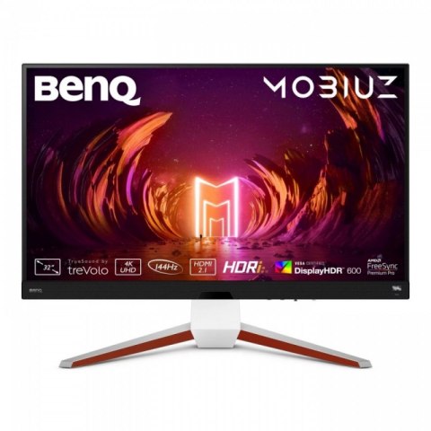 Monitor BENQ EX3210U (9H.LKHLB.QBE) (31.5" /IPS /144Hz /3840 x 2160 /Czarno-biało-czerwony )