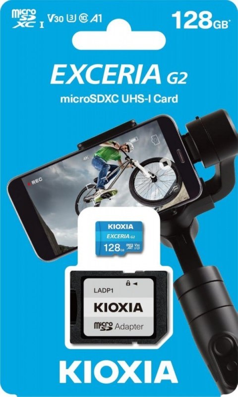 Karta microSD 128GB Gen2 UHS-I U3 V30 adapter Exceria