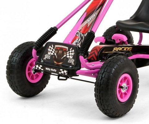 Gokart na pedały Thor Pink