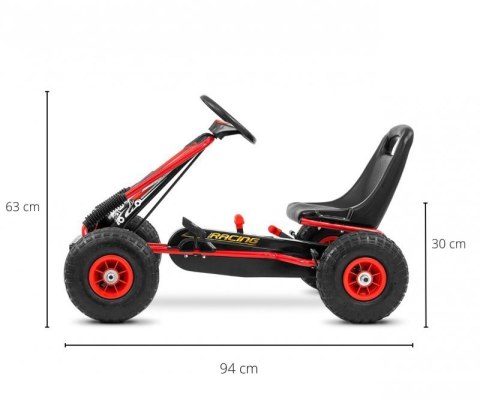 Gokart na pedały Thor Red