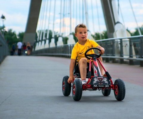 Milly Mally Gokart na pedały Thor Black