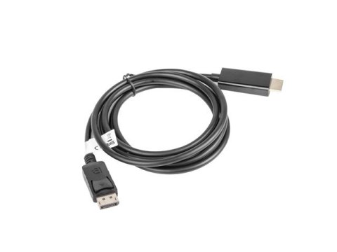 Kabel Lanberg CA-DPHD-10CC-0010-BK (DisplayPort M - HDMI M; 1m; kolor czarny)