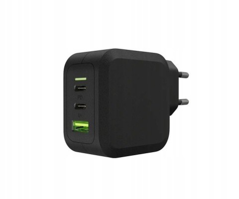 Ładowarka sieciowa PowerGaN 65W PD 3.0 QC 3.0 2xUSB-C 1xUSB-A