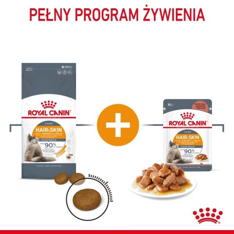 ROYAL CANIN FCN Hair&Skin Care - sucha karma dla kota dorosłego - 4kg