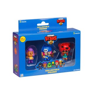 BRAWL STARS S1 FIGURES - 3 PACK VER.D