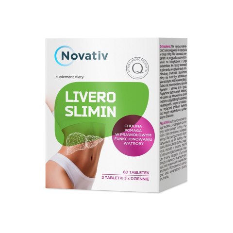 Novativ Livero Slimin, 60 tabletek