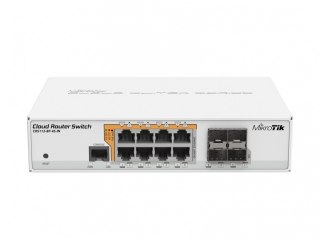 Przełącznik 8xGbE 4 xSFP PoE CRS112-8P-4S-IN