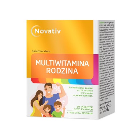 Novativ Multiwitamina Rodzina 60tabl.