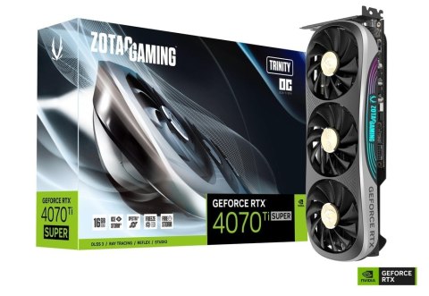 Karta graficzna GeForce RTX 4070 Ti SUPER TRINITY OC 16GB GDDR6X 256bit