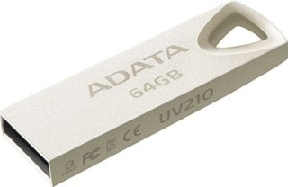 Pendrive A-DATA UV210 64GB (64 GB /USB 2.0 /Srebrny )