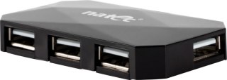 Hub USB NATEC Locust USB 2.0 Black (Czarny)