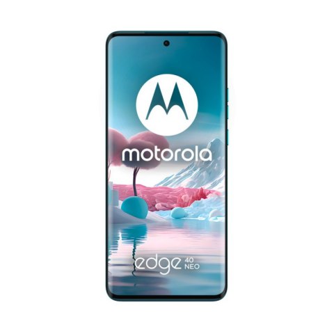 Smartphone MOTOROLA PAYH0038PL 256 GB Niebieski