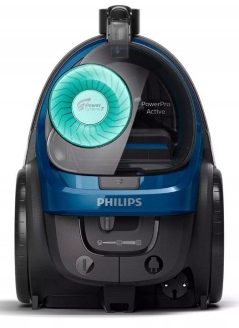 Odkurzacz bezworkowy PHILIPS PowerCyclone7 FC9557/09 (900W /Niebiesko-czarny )