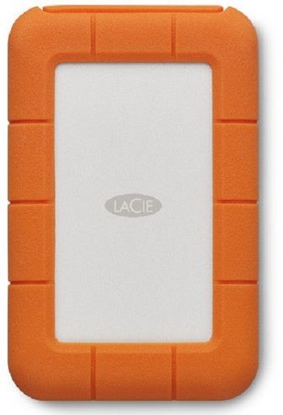 Dysk zewnętrzny HDD LACIE Rugged Secure (2TB /Pomarańczowy )