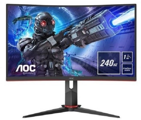 Monitor AOC C32G2ZE/BK (31.5" /VA /60Hz /1920 x 1080 /Czarno-czerwony)