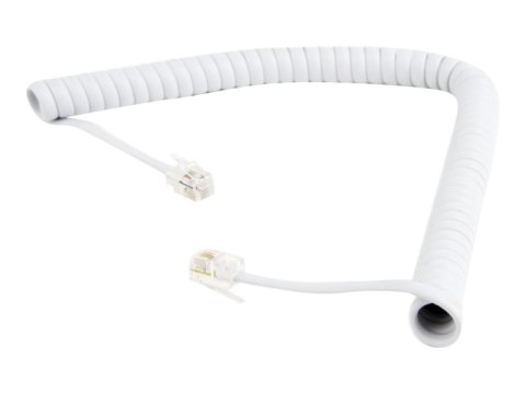 GEMBIRD TC4P4CS-2M-W 2 Kabel telefoniczny