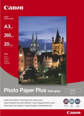 Papier CANON Photo Paper Plus Semi-gloss 260g SG-201 A3 1686B026