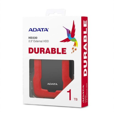 Dysk zewnętrzny HDD A-DATA HD330 (1TB /Czerwony )