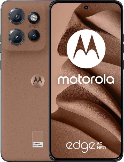 Smartphone MOTOROLA Edge 50 Neo 5G 8/256 GB Brązowy 256 GB Brązowy 840023287855