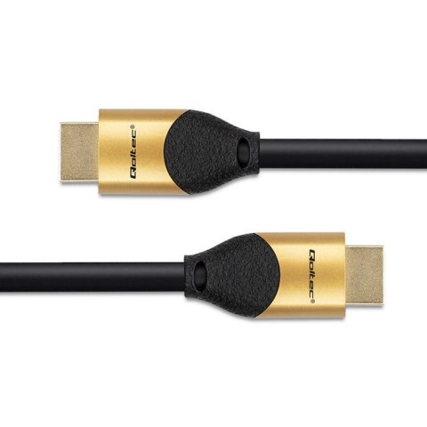 Kabel HDMI v2.1 Ultra High Speed 8K | 60Hz | 30AWG | 1m Złoty