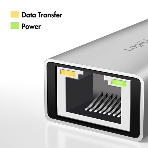 Adapter USB-A/-C do 2,5G Ethernet, szary