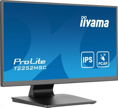 Monitor 22 cale T2252MSC-B2AG 10 PKT. POJ,IPS,HDMI,DP,2x1W,7H,2xUSB, AG-(Anti Glare)