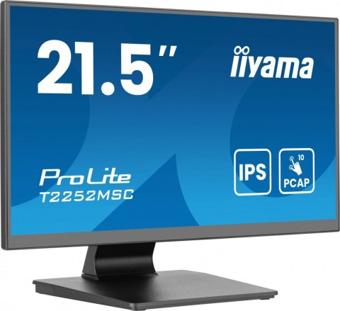 Monitor 22 cale T2252MSC-B2AG 10 PKT. POJ,IPS,HDMI,DP,2x1W,7H,2xUSB, AG-(Anti Glare)