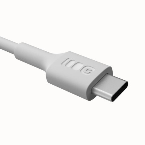 Kabel USB-C-USB-C PowerFlex 100W silikonowy 1.2m biały