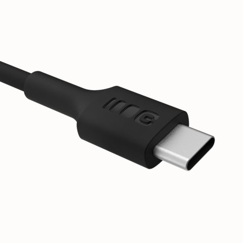 Kabel USB-C-USB-C PowerFlex 100W silikonowy 1.2m czarny