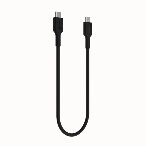 Kabel USB-C-USB-C PowerFlex 100W silikonowy 1.2m czarny