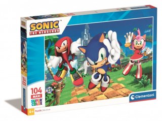 Puzzle 104 elementy Maxi Sonic