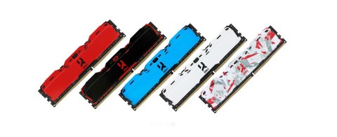 GOODRAM DDR4 16GB PC4-25600 (3200MHz) 16-20-20 DUAL CHANNEL KIT IRDM X WHITE 1024x8