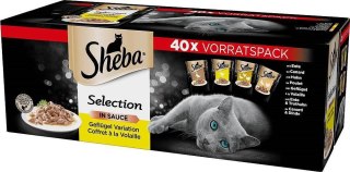 SHEBA Selection Select Slices Drobiowe Smaki 85g